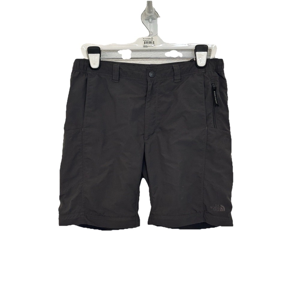 North Face Performance Mens Shorts Sz 32, Gray, Nylon, Quick Dry Wicking, Active